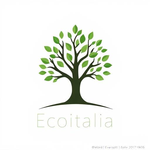Logo di EcoItalia, raffigurante un albero stilizzato